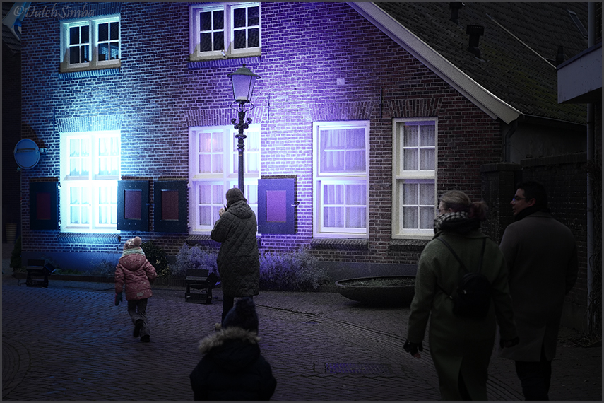 Winterlights walkabout in 's-Heerenberg (Gelderland)